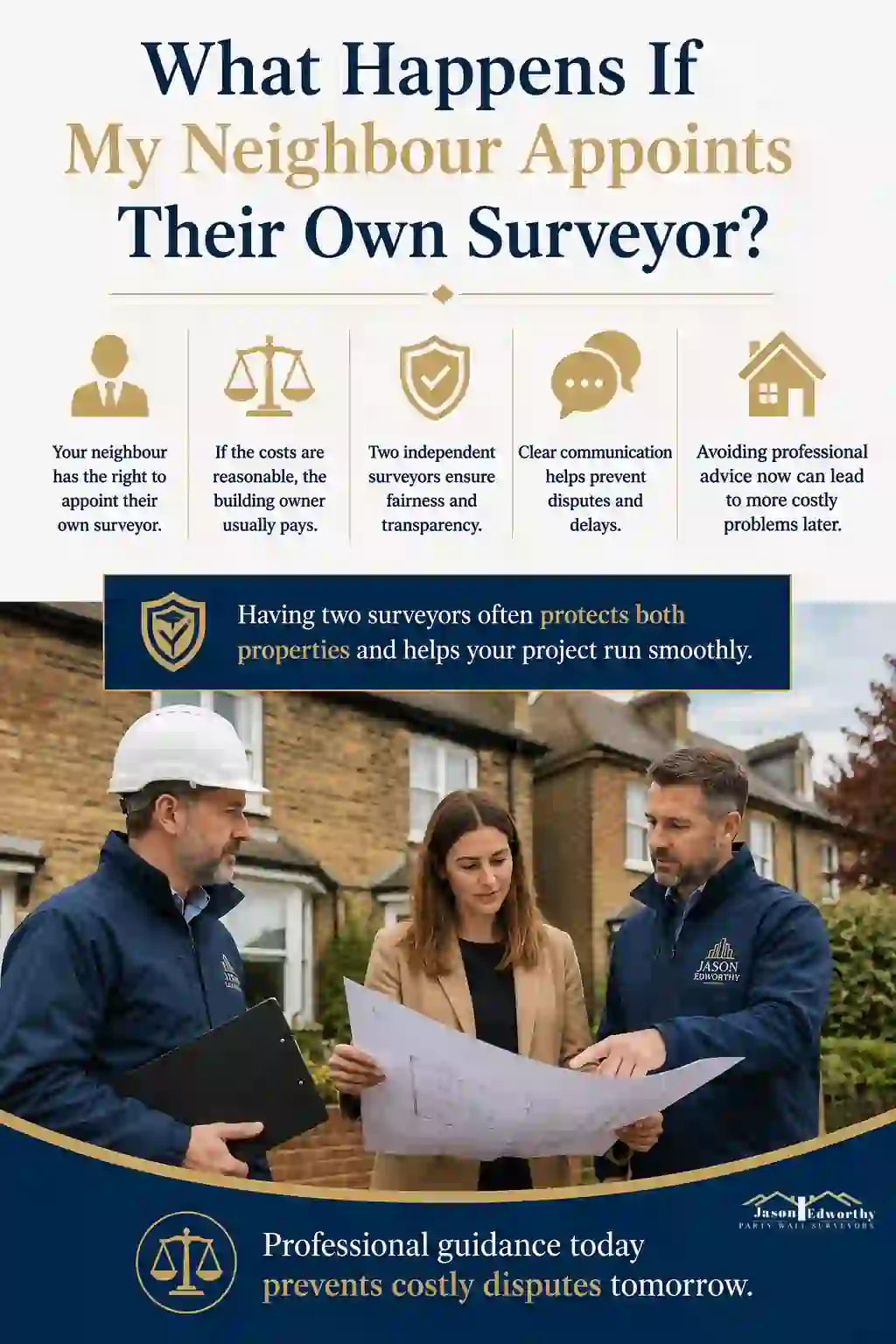 What Happens If My Neighbour Appoints Their Own Surveyor Leicester Forest East?